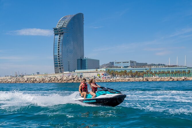 Jet Ski Experience without license in Barcelona - Starting Point at JetScoot Port Fòrum