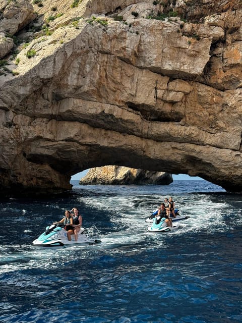 Jet Ski to Margarita Islands from San Antonio - How the Tour Begins at San Antonio Bay