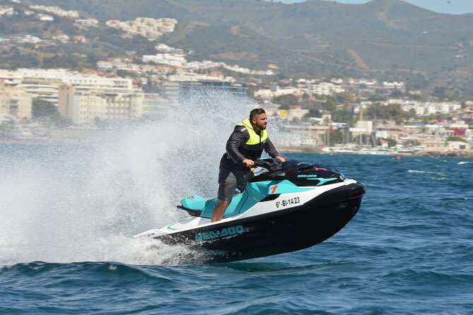 JET SKI TOUR experience in Marbella 30 MINUTES - Equipment and Additional Costs