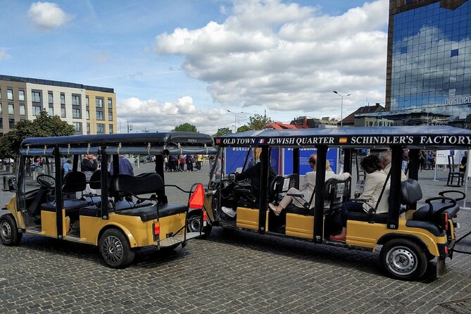 Jewish Quarter Group Tour by Golf Cart with Schindler's Museum visit in Krakow - Starting Point and Tour Duration