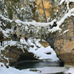 Johnston Canyon Ice Adventure A Winter Wonderland Experience - Scenic Transportation through the Rocky Mountains