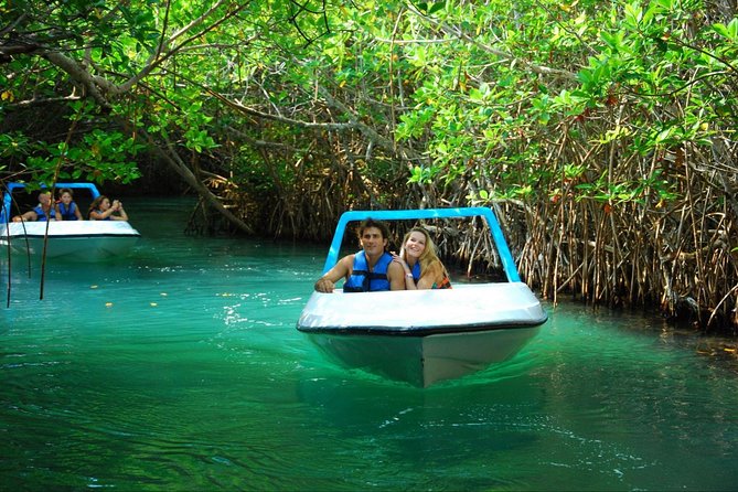 Jungle Adventure Tour in Cancun by Speedboat with Snorkeling - Snorkeling at the Mayan Reef: Turquoise Waters and Clear Visibility