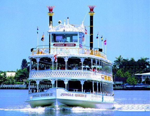 Jungle Queen Riverboat 90-Minute Narrated Sightseeing Cruise in Fort Lauderdale - The Experience of the Fully Narrated 90-Minute Tour