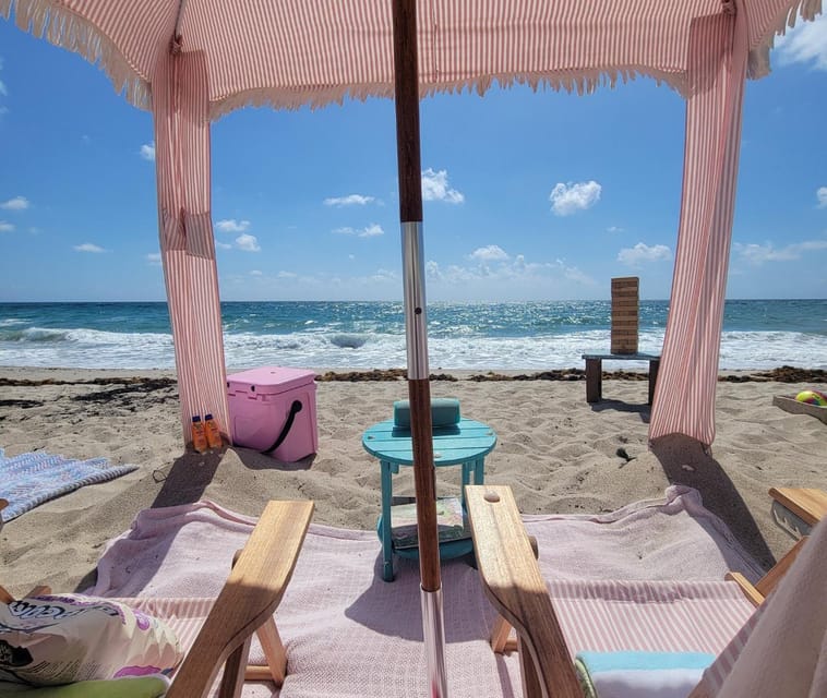 Juno Beach: All-Inclusive Beach Day Cabana Rental - Personalization and Add-On Options for Your Beach Day