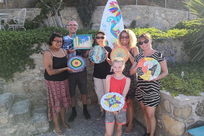 Karpathos Creative Workshop for Mosaic in the vineyard - The Unique Craft: Greek-Inspired Mosaics and Personal Designs