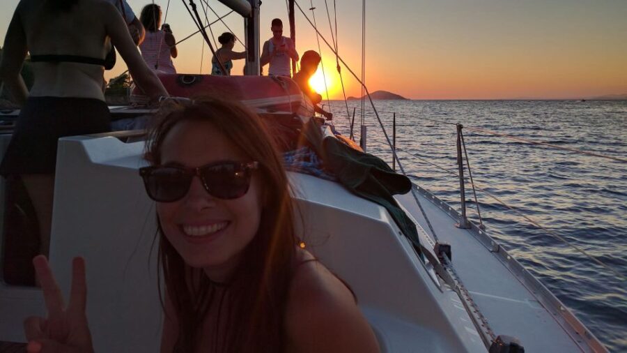 Kassandra: Sunset Sailing Boat Tour of Secluded Coves - Starting Point at Chrousso Marina