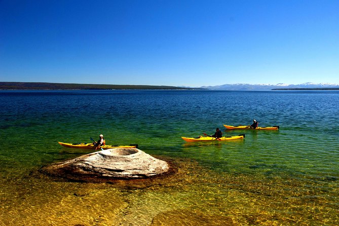 Kayak Day Paddle on Yellowstone Lake - Discover Geothermal Features from the Water at West Thumb