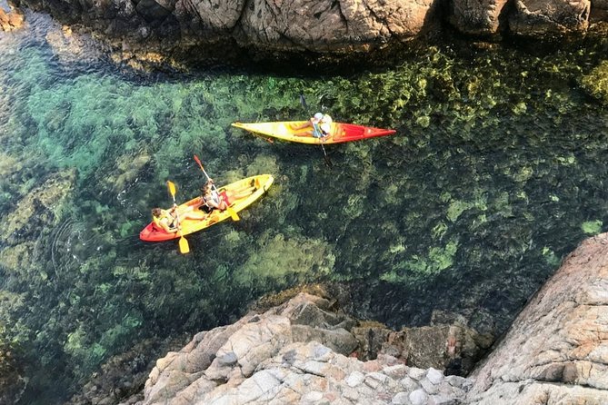 Kayak excursion in Playa de Aro - Snorkeling Stops to Discover Marine Life