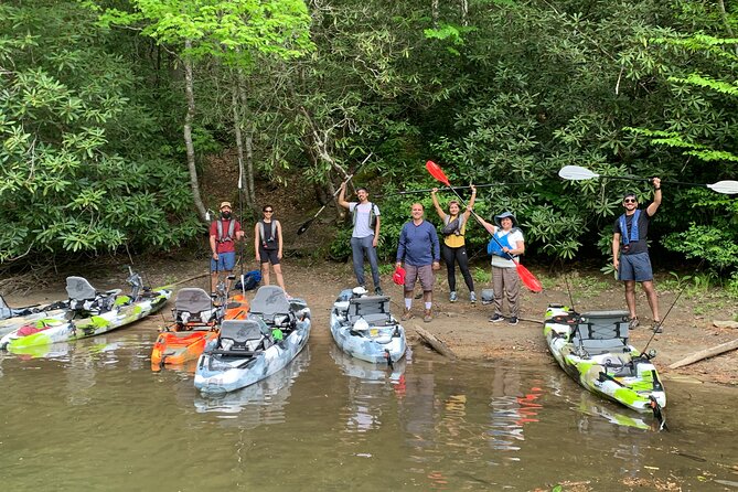 Kayak fishing guides and scenic paddle tours - Meeting Point and Logistics at Lake Julian