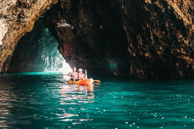 Kayak into the Hidden Caves and Secret Beaches - Starting Point at Praia São Rafael