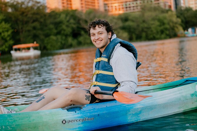 Kayak Rentals on Lady Bird Lake - Passing Under the Congress Avenue Bat Bridge