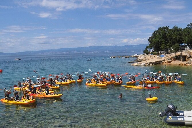 Kayak tour with snorkeling and marine biologist - Starting Point at Camping Glavotok