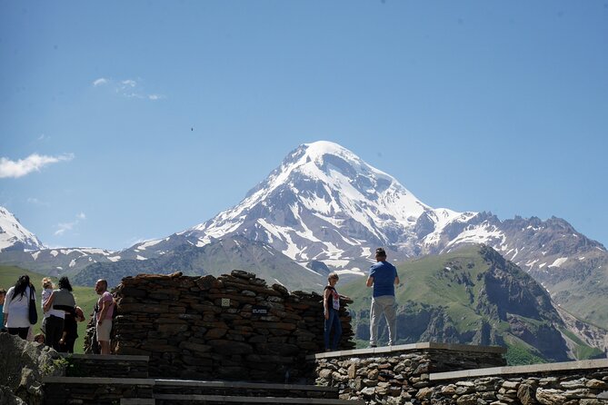 Kazbegi Adventure Day Trip - Hike to Gveleti waterfall plus Gergeti, Ananuri - Scenic Drive Along the Georgian Military Road