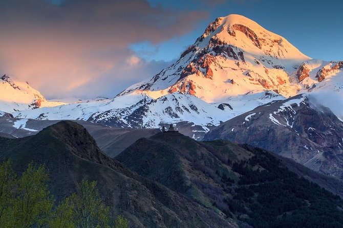 Kazbegi, Ananuri , Gudauri and Zhinvali (Group Tour) - Visiting Kazbegi: Mountain Views and Gergeti Trinity Church
