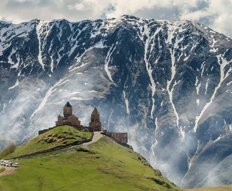 Kazbegi Tour with Fantastic Views of Caucasus Mountains - From Tbilisi to Ananuri Castle at Jinvali Reservoir