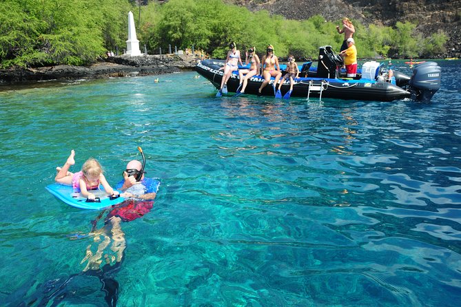Kealakekua Bay Snorkeling Tour - 4 hour Kona Zodiac Adventure - Visiting the Captain Cook Monument and Marine Preserve