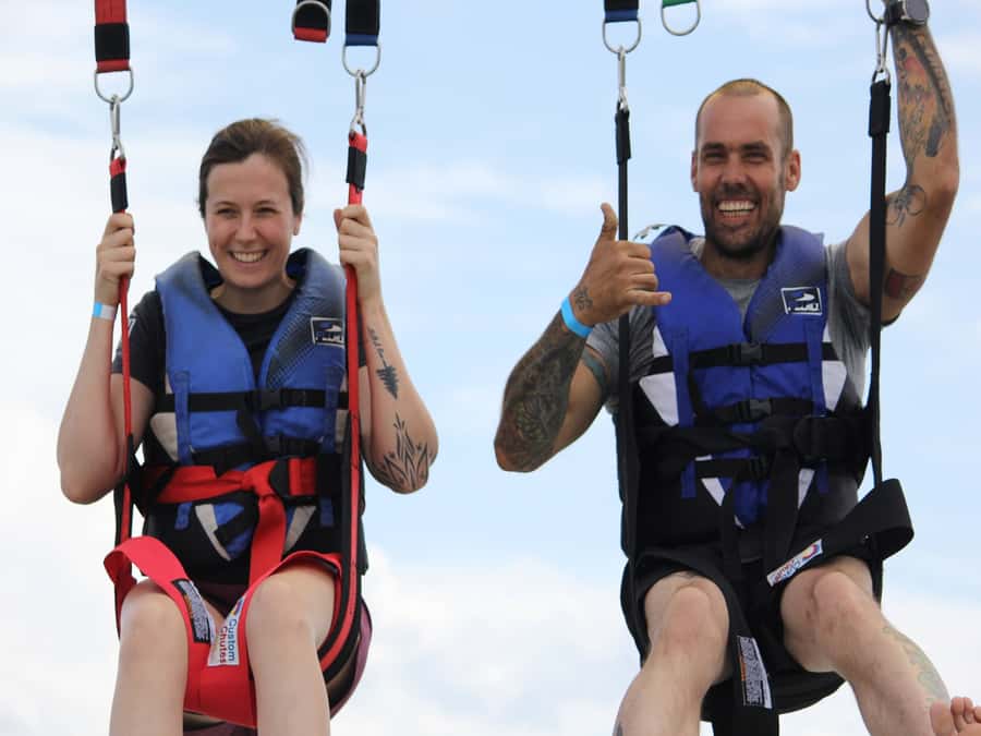 Kelowna: Okanagan Lake Parasailing - A Smooth and Clear Safety Process