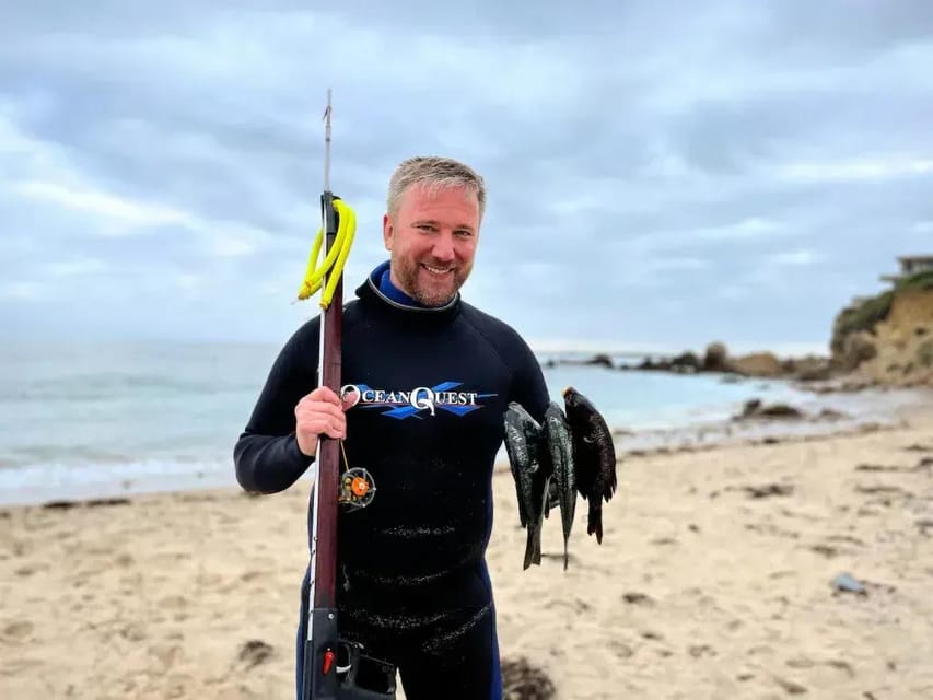 Kelp Forest Spearfishing Adventure - Meeting at the Beach: Starting the Adventure