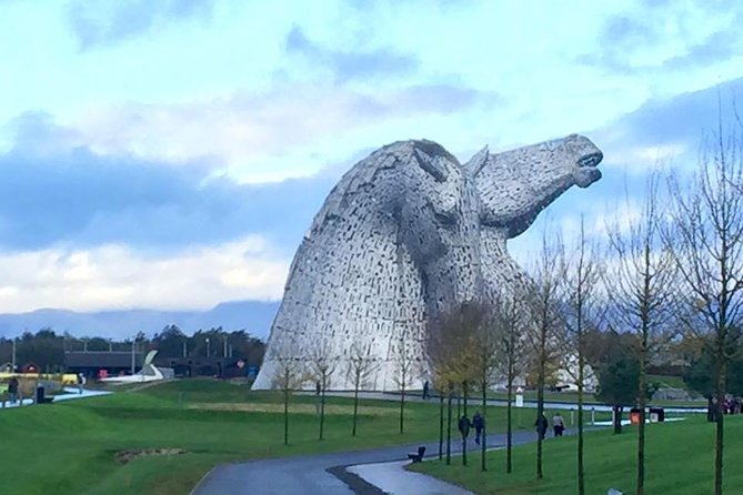 Kelpies and Falkirk Wheel Private Tour for 1 - 4 people from Greater Glasgow - Visiting The Kelpies: Scottish Myth and Modern Art