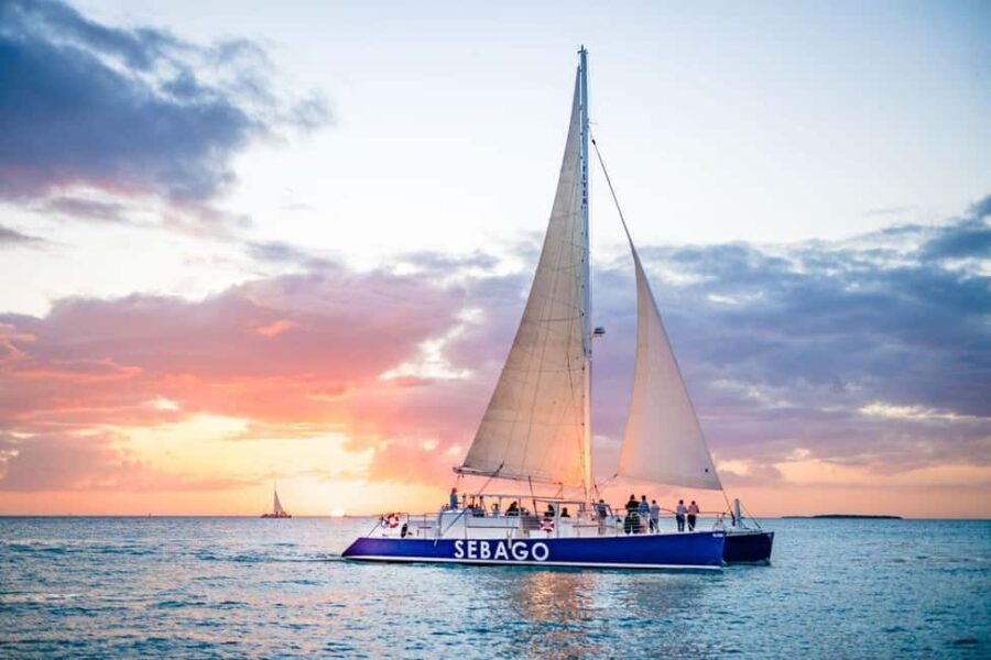 Key West: Catamaran Champagne Sunset Sail - How the Key West Sunset Cruise Starts at the Historic Seaport