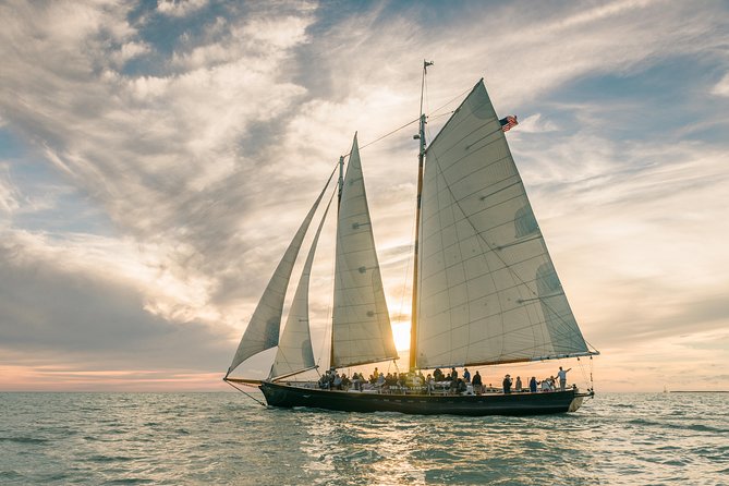 Key West Schooner Sunset Sail with Bar & Hors d'oeuvres - The Route and Landmark Views from the Water
