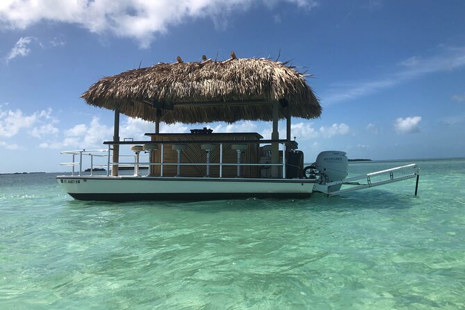Key West Tiki Bar Boat Cruise to Popular Sand Bar - Scenic Cruise Past Key West and Marine Wildlife