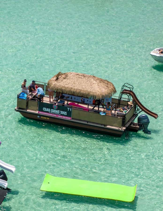 Key West: Tiki Party Boat Rental - Meeting Point at Beach Weekend Marina in Key West