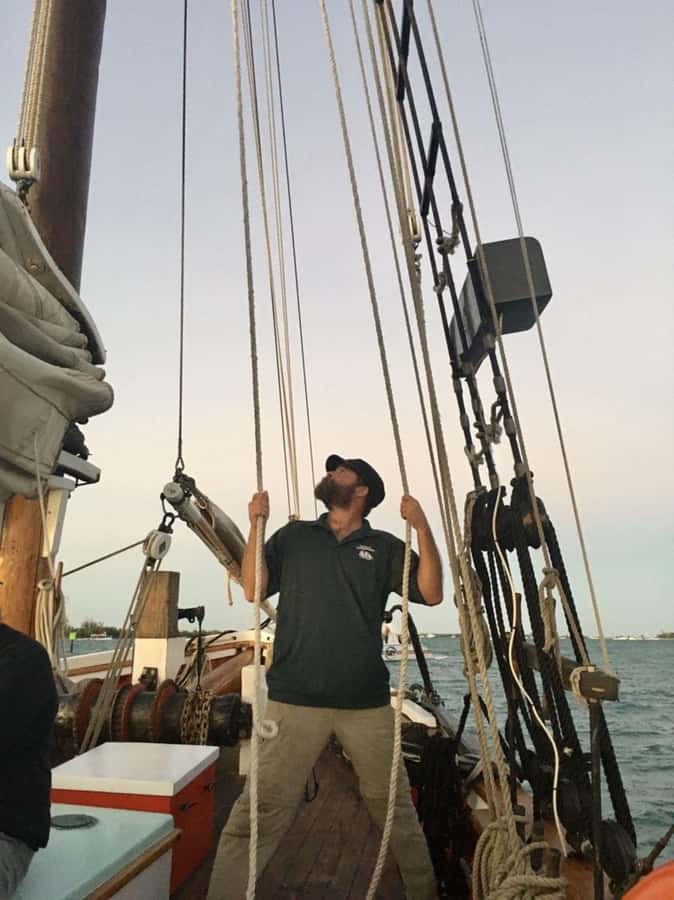 Key West's Schooner Appledore Star Champagne Sunset Sail - The Route and Key Ocean and Land Views