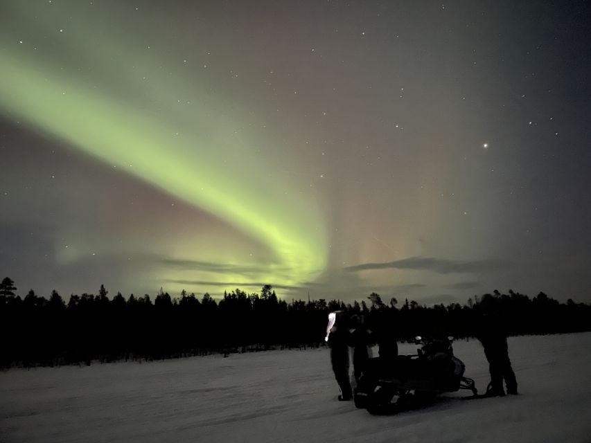 Kiruna: Guided Snowmobile Tour and Northern Lights Hunt - The 32 km Snowmobile Route through Forests, Lakes, and Rivers