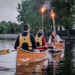 Klaipeda: Evening Guided Tour by Wooden Canoe - Starting Point at Dange Riverside