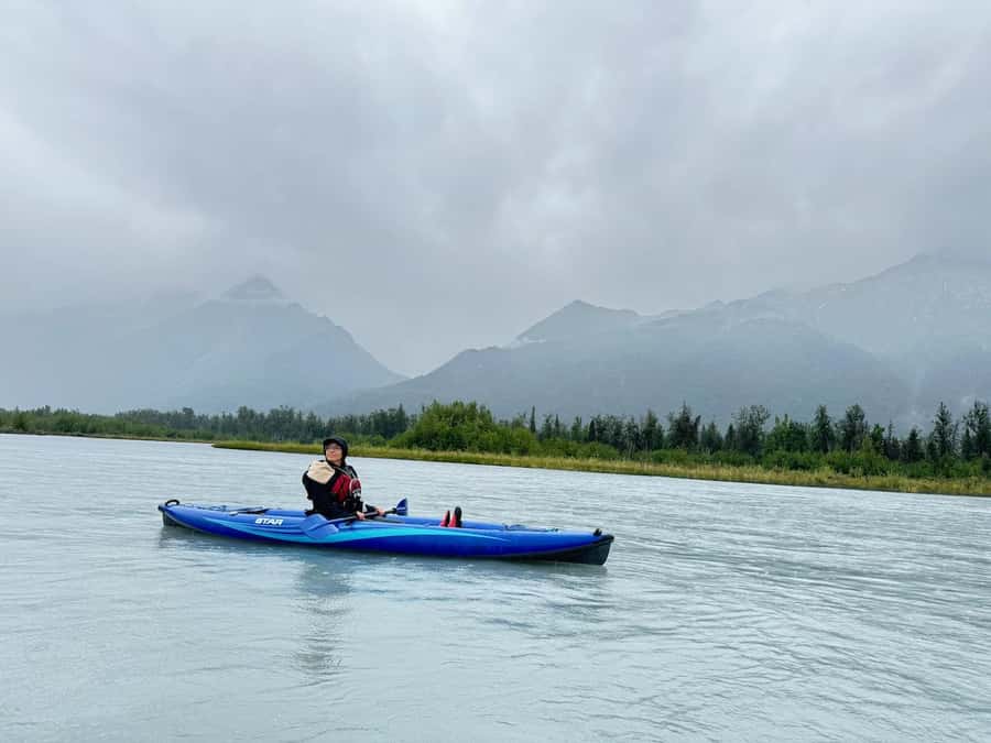 Knik River Lazy River Float Trip - How the Knik River Float Trip Starts at Reflections Lake in Palmer