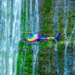 Kohala Coast Volcano Waterfalls-90 Min Heli Tour-Doors Off or On - Starting Over Kailua Bay: A Serene Waterscape