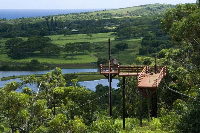 Koloa Zipline in Kauai - Meeting Point and Group Size