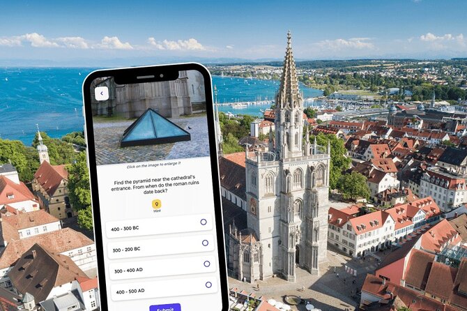 Konstanz Exploration Game and City Tour on your Phone - Discovering St. Stephens Church