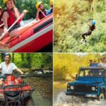 Köprülü Canyon( 4 in 1 ) Combo Rafting , Buggy & Jeep & Zipline - Rafting on the Frothy Kopruka River