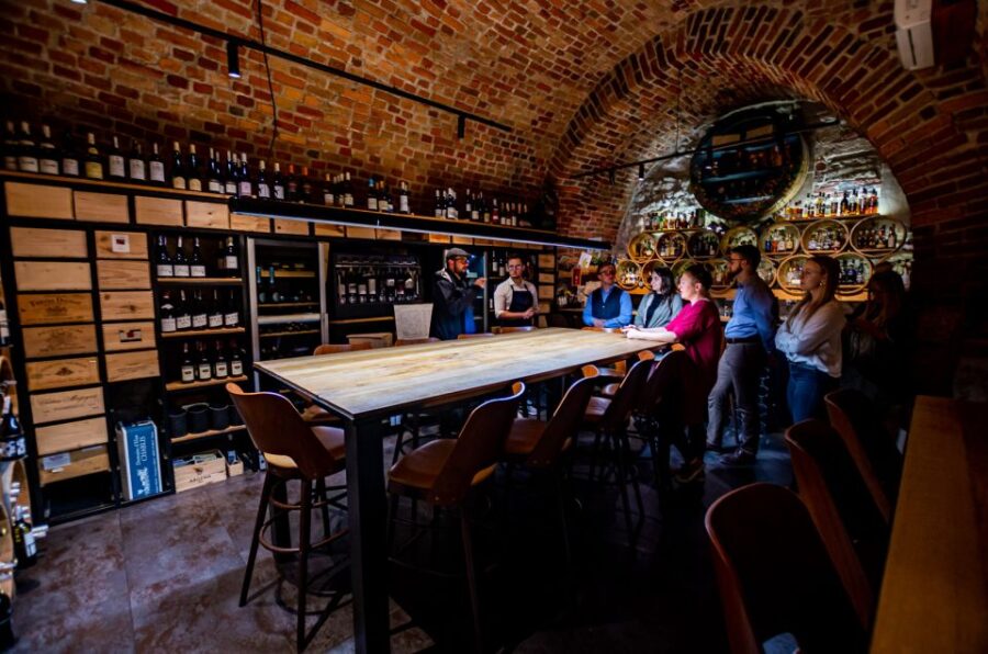 Krakow: Guided Wine Bar Tour with Tastings and Snacks - Starting Point at Winosfera in Krakow Old Town