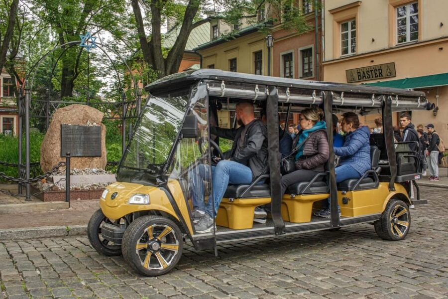 Krakow: Old Town and Wawel Castle Guided Golf Cart Tour - From the Old Town to the Castle District