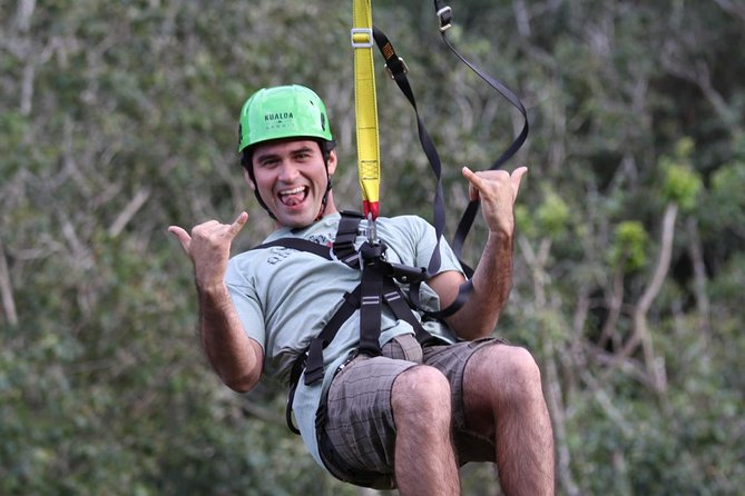 Kualoa Ranch - Zipline Tour - The Zipline Course: 14 Tandem Cables and Suspension Bridges