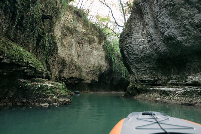 Kutaisi Canyons and Caves from Tbilisi Full Day Tour - Visiting Martvili Canyon: Waterfalls and Boat Rides