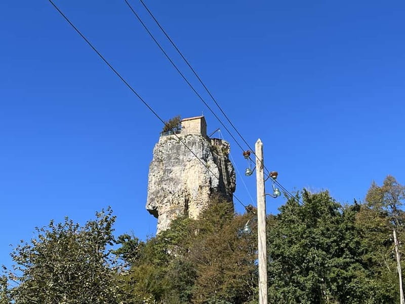 Kutaisi: Chiatura Cable Cars & Katskhi Pillar Guided Tour - Visiting the Iconic Katskhi Pillar