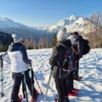 La Rosière: Sunrise snowshoe hike - The Quiet Ascent Guided by Headlamps