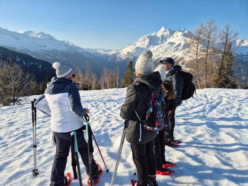 La Rosière: Sunrise snowshoe hike - The Quiet Ascent Guided by Headlamps