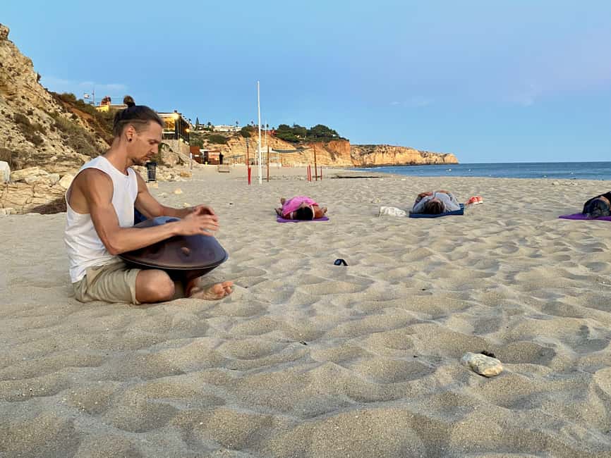 Lagos: Ocean Calm | Beach Yoga & Handpan Sound Journey - The Guide and Their Approach to Yoga