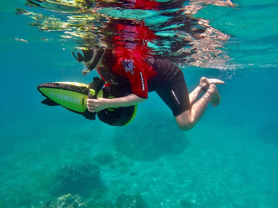 Lahaina: Kapalua Bay Eco Sea Scooter Tour with Guide - Using the Yamaha Sea Scooter for Effortless Exploration