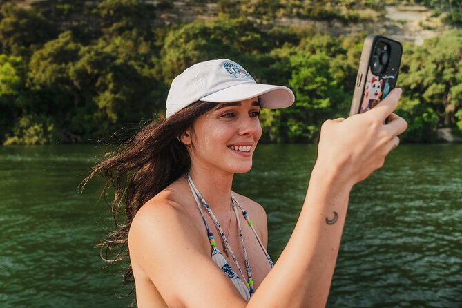 Lake Austin Sunset Boat Ride - The Scenic Passages of Austin Country Club and Hill Country Cliffs