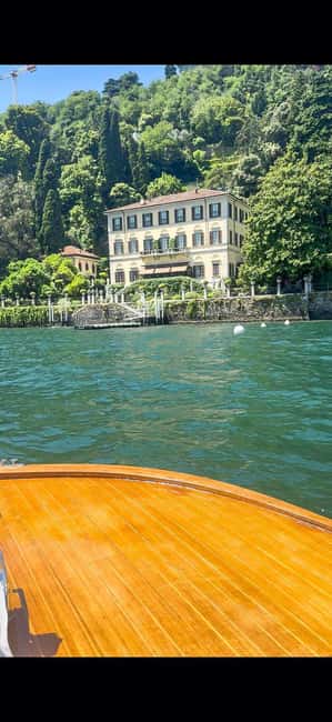 Lake Como: Classic Wooden Boat Cruise Shared Tour - Starting at the Floating Pier – S. Agostino