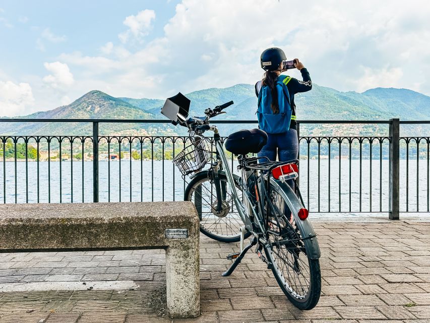 Lake Como: eBike Tour with Live Guide, eHelmet, and iPad - Meeting Point and Easy Access in Como