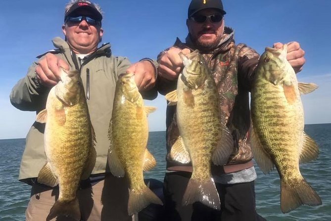 Lake Erie Smallmouth Fishing Charters - All-Inclusive Boat and Equipment for a Stress-Free Trip