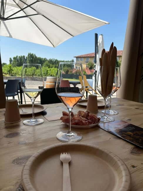 Lake Garda: Wine Tasting and Myths Tour with Local Snacks - Tasting the Three Core Wines: White, Rosé, and Red