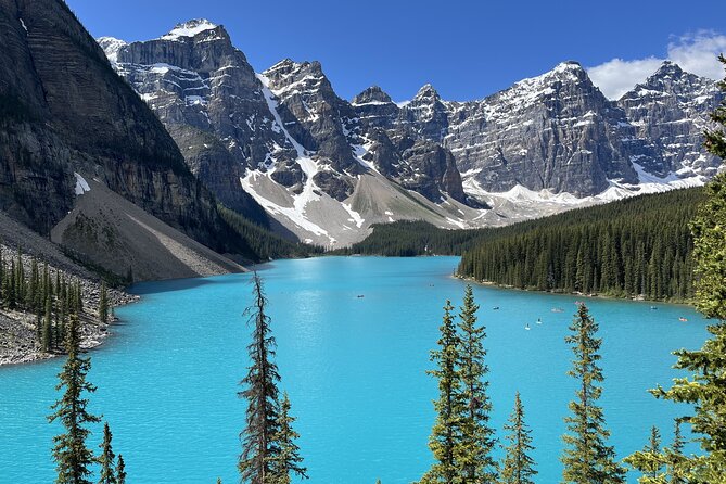 Lake Louise and Moraine Lake Small Group Half Day Tour - Visiting Lake Louise: The Iconic Glacial Lake